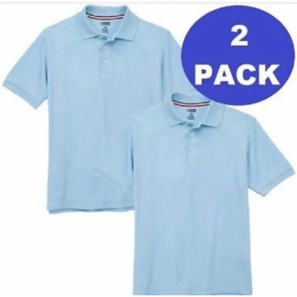 French Toast Other - French Toast Light Blue Polo Shirt 2-Pack